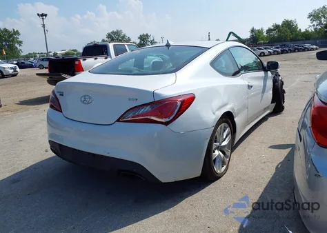 2013 Hyundai Genesis Coupe 2.0T Premium from USA, damaged, VIN KMHHT6KD2DU104870